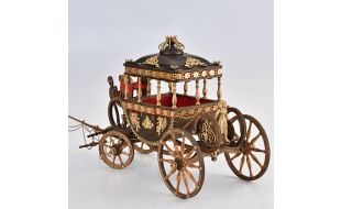 Amati 1/24 Scale Egyptian Style Royal Carriage 1819 Model Kit