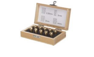 Unimat Brass Collet Sets In Wooden Cases