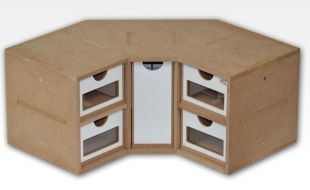 Hobbyzone Corner Drawers Module