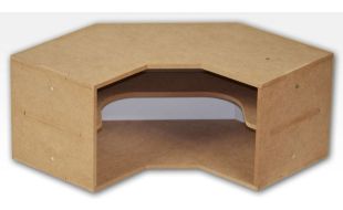 Hobbyzone Corner Shelves Module Crafts Workshop Modular System