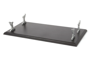 OcCre Black Display Stand with Metal Supports