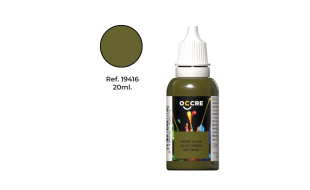 Occre 20ml Acrylic Olive Green Paint 