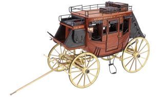 Artesania Latina 1/10 Scale 1848 Stage Coach Model Kit