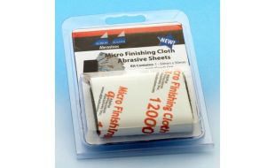 Micro Finishing Cloth Abrasive Sheets Starter 9 Pack and Refills