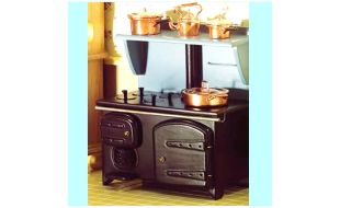 Victorian Stove with Shelf for 12th Scale Dolls House