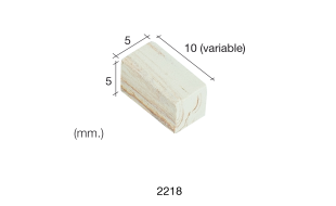 Aedes Ars Mottled Wall Stone 5 x 10 x 5 (Pack of 300 Stones)