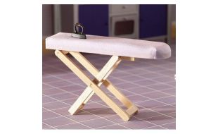 Collapsible Ironing Board for 12th Scale Dolls House