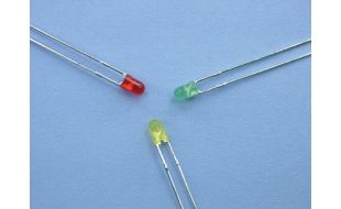 Expo 12v RED coloured LEDs Pack of 10