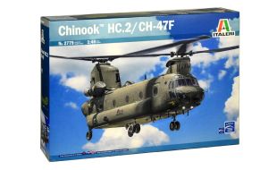 Italeri 1/48 Scale Chinook HC.2 CH-47F Helicopter Model Kit