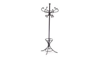 Black Coat Stand for 12th Scale Dolls House