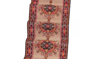 Beige & Rust Stair Carpet for 12th Scale Dolls House