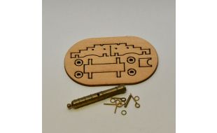 Mantua Models 15mm Brass Cannon Kit