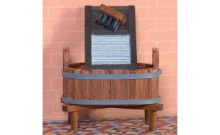 Oval Wooden Wash Tub for 12th Scale Dolls House