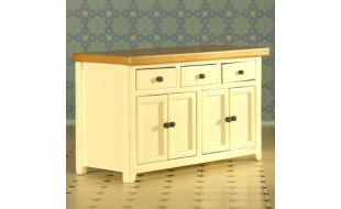 Cream Shaker Style Sideboard for 12th Scale Dolls House