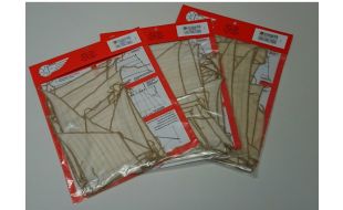 Optional Pre-stitched Sail Set for Mantua Models Golden Star Kit