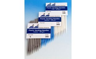 Plastic Sanding Needles - Various Grades Available