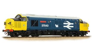 Branchline Class 37/0 37043 "Loch Lomond" In BR Large Logo Blue OO Gauge