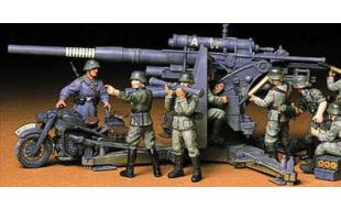 Tamiya 1/35 Scale German 88mm Gun Flak 36 37 Model Kit