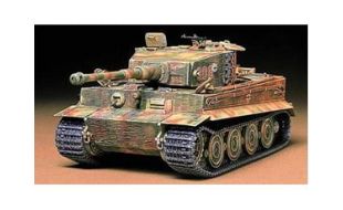 Tamiya 1/35 Scale German Tiger 1 Tank Late Edition Model Kit