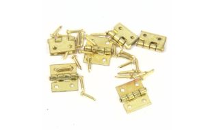 Butterfly Hinges with Pins x 6 pcs for 12th Scale Dolls House