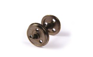 Branchline  Metal 3-Hole Disc Wagon Wheels (x10) 36-015 OO Gauge