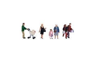 Branchline Shopping Figures 36-046 OO Gauge