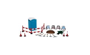 Branchline Building Site Details and Tools 36-048 OO Gauge