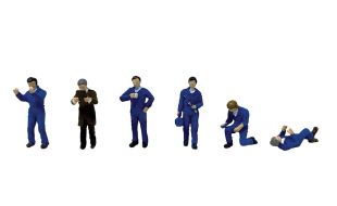 Branchline Garage Staff and Fitters 36-422 OO Gauge