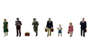 Branchline Post-War Figures Set A OO Gauge
