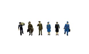 Branchline Embarking Service Personnel 36-430 OO Gauge