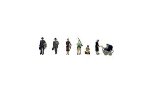 Branchline Post-War Era Figures Set B OO Gauge
