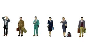 Branchline Post-War Figures Set C OO Gauge