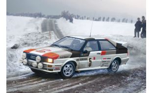 Italeri 1/24 Scale Audi Quattro Car Model Kit