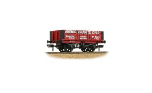 Branchline 5 Plank Wagon Steel Floor 'Arenig Granite Co. Ltd.' Red OO Gauge
