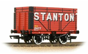 Branchline 8 Plank Wagon Coke Rails 'Stanton' Red OO Gauge