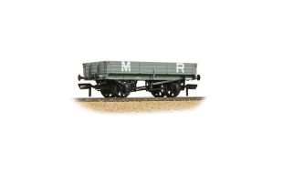 Branchline 3 Plank Wagon MR Grey OO Gauge 