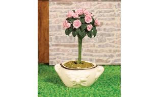 Garden Rose in Pot for 12th Scale Dolls House