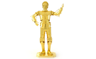 Metal Earth Star Wars C-3PO 3D Metal Model Kit