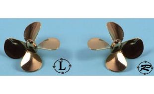 Raboesch 4 Blade Brass Propellers