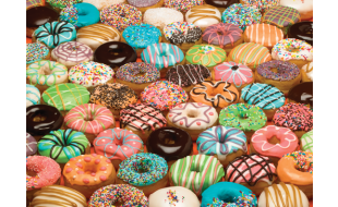 Cobble Hill Doughnuts 1000 Piece Jigsaw