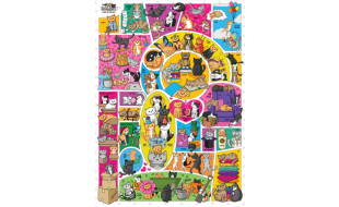 Cobble Hill Doodlecats 1000 Piece Jigsaw