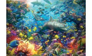 Cobble Hill Vibrant Sea 1000 Piece Jigsaw