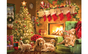 Cobble Hill Cozy Fireplace 1000 Piece Jigsaw