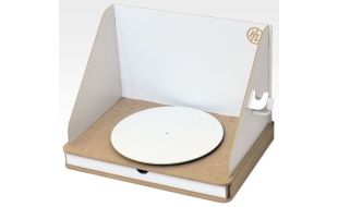 Hobbyzone Airbrush Paint Station with Turntable and Drawer