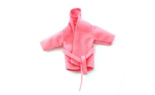 Pink Cosy Robe for 12th Scale Dolls House