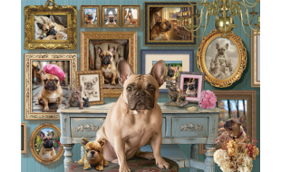 Cobble Hill Frenchie 500 Piece Jigsaw