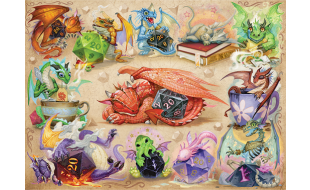 Cobble Hill D20 Dragons 500 Piece Jigsaw