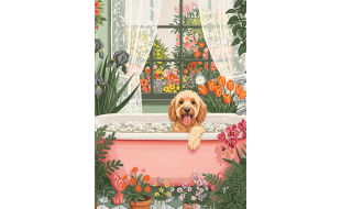 Cobble Hill Blooms & Bubbles 500 Piece Jigsaw