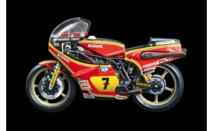 Italeri 1/9 Scale Suzuki RG 500 XR27 (Team Heron Barry Sheene 1978)  Model Kit