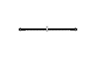 Proxxon Pin Ended Scroll Saw Blades - Pack of 12